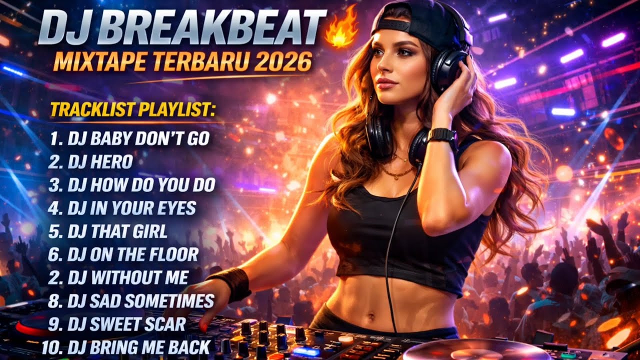 🎧 DJ BREAKBEAT MIXTAPE TERBARU 2026 🔥 KUMPULAN DJ VIRAL FULL BASS & PARTY NONSTOP!
