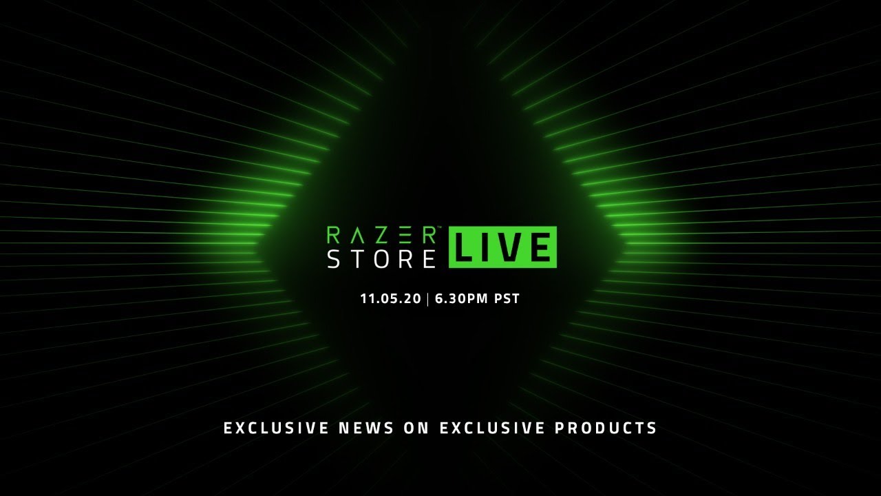 RazerStore LIVE | Exclusive News on Exclusive Products