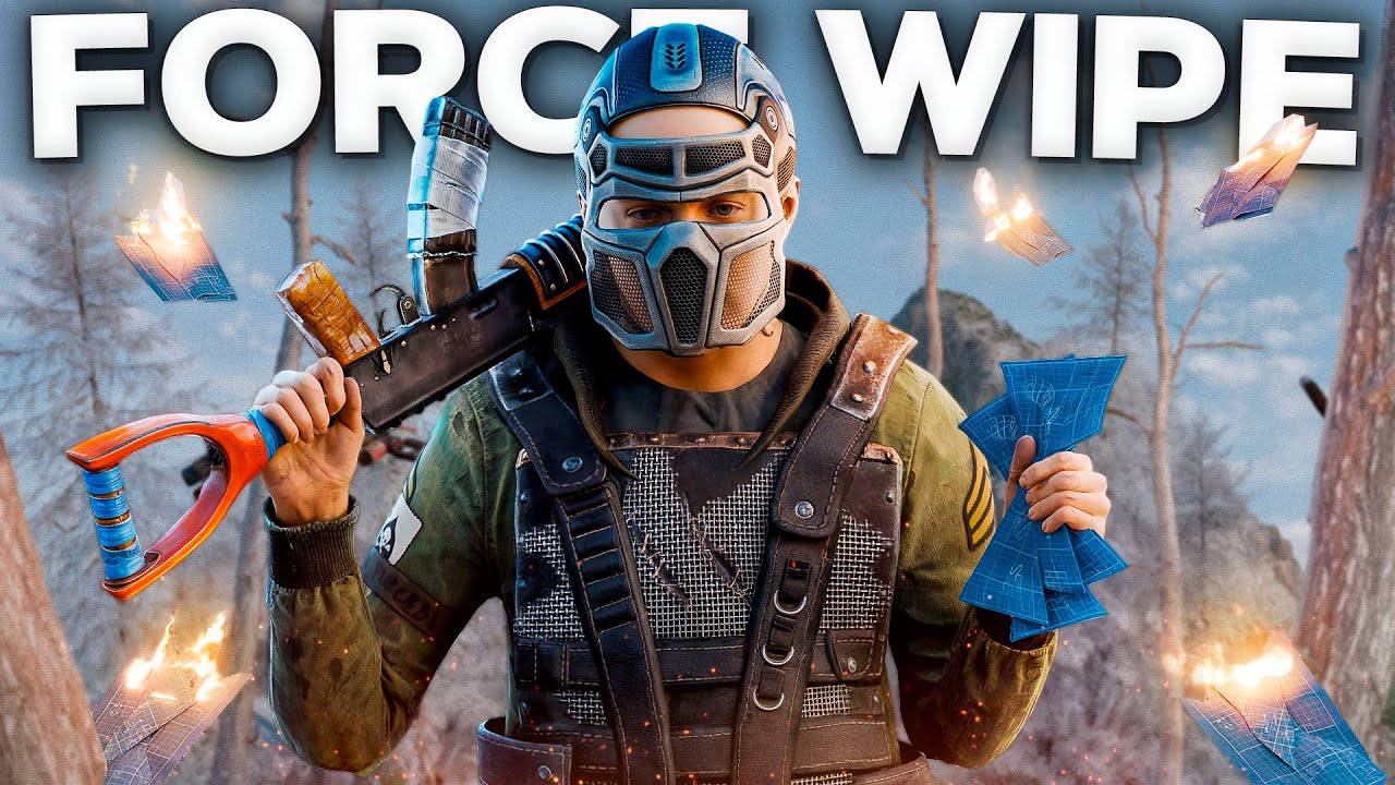SOLO PLAYER VS FORCE WIPE (NUEVA UPDATE) - RUST