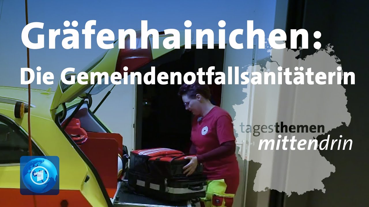 Gräfenhainichen: Die Gemeindenotfallsanitäterin | tagesthemen mittendrin