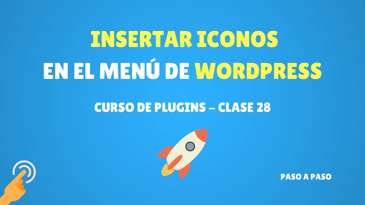 Cómo Insertar Iconos en el Menú de Worpdress con Menu Icons