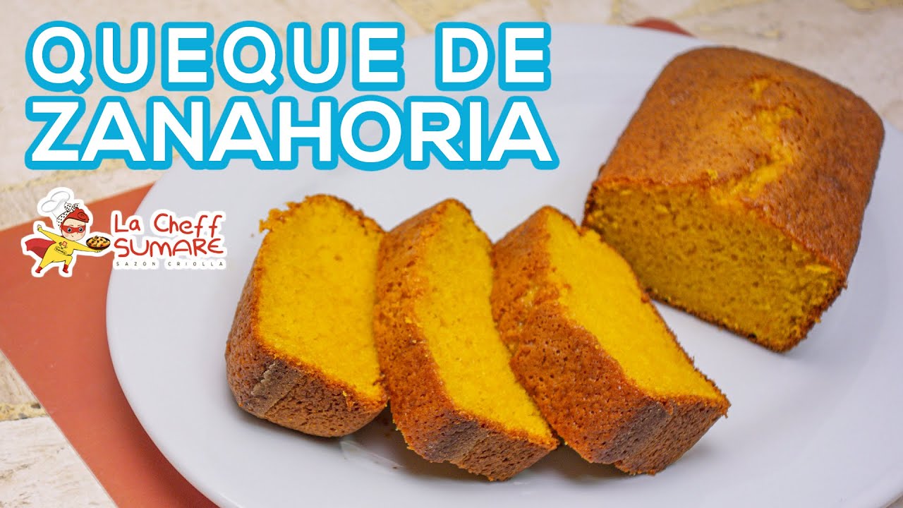 🥕Queque de ZANAHORIA en Licuadora @La Cheff Sumare