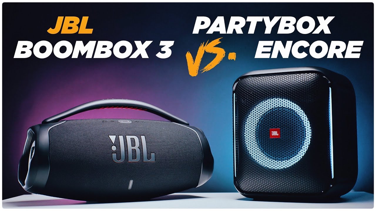 JBL Boombox 3 vs. Partybox Encore | Bass Test