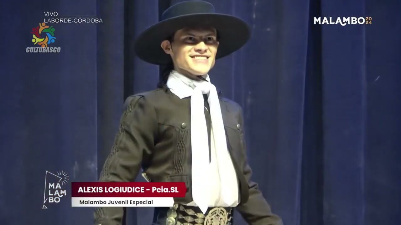 Alexis Logiudice Malambo Juvenil Especial San Luis Final Laborde 2024