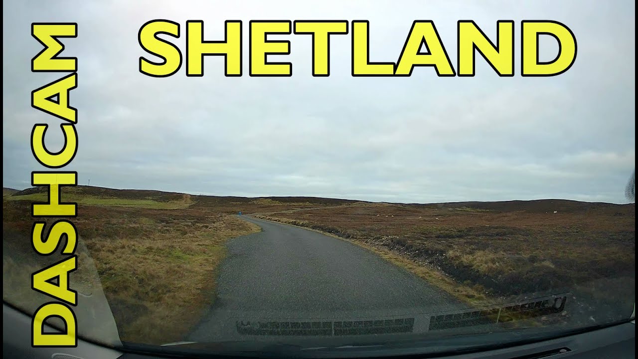 Hamnavoe to Hamnavoe via Hamnavoe and Hamnavoe - Driving in the Shetland Islands