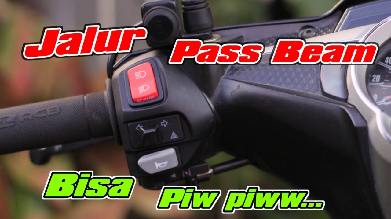 Jalur lampu passbeam New Jupiter MX 135 tembak Vega Mio Aerox Lc135 Exciter