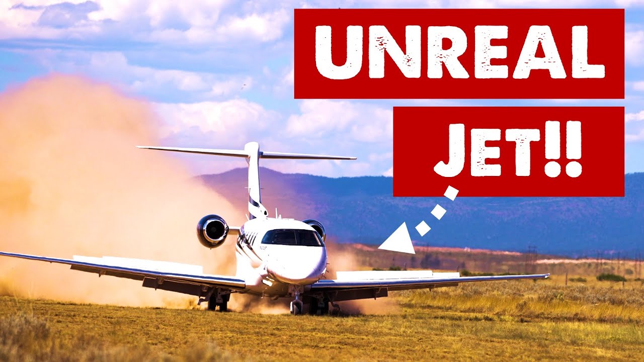 I can't believe a jet can do this... (Flying the NEW Pilatus PC-24)