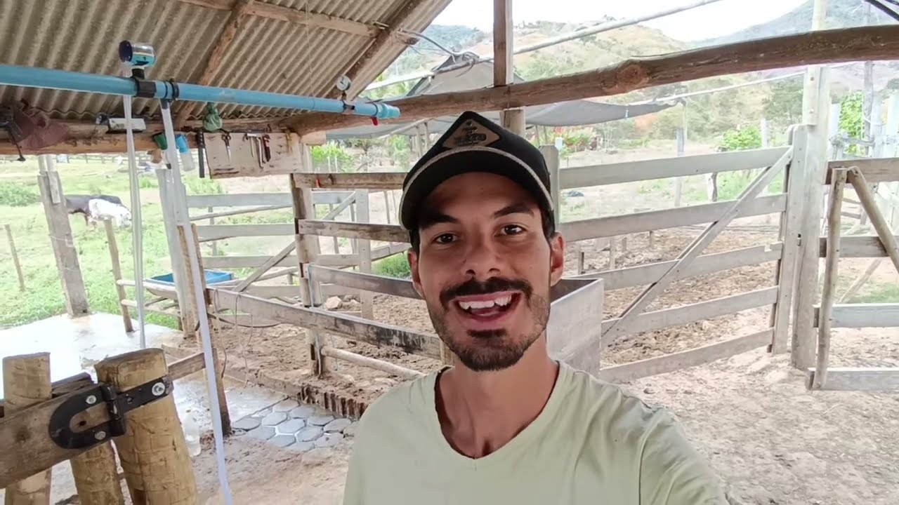 Uma sala de ordenha diferente.