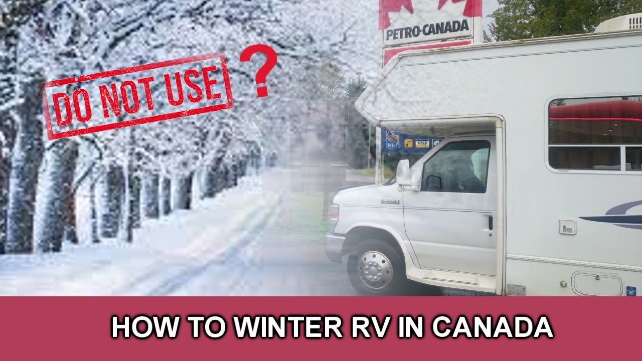Winter RV Living & Camping in Canada (How to avoid freeze up)