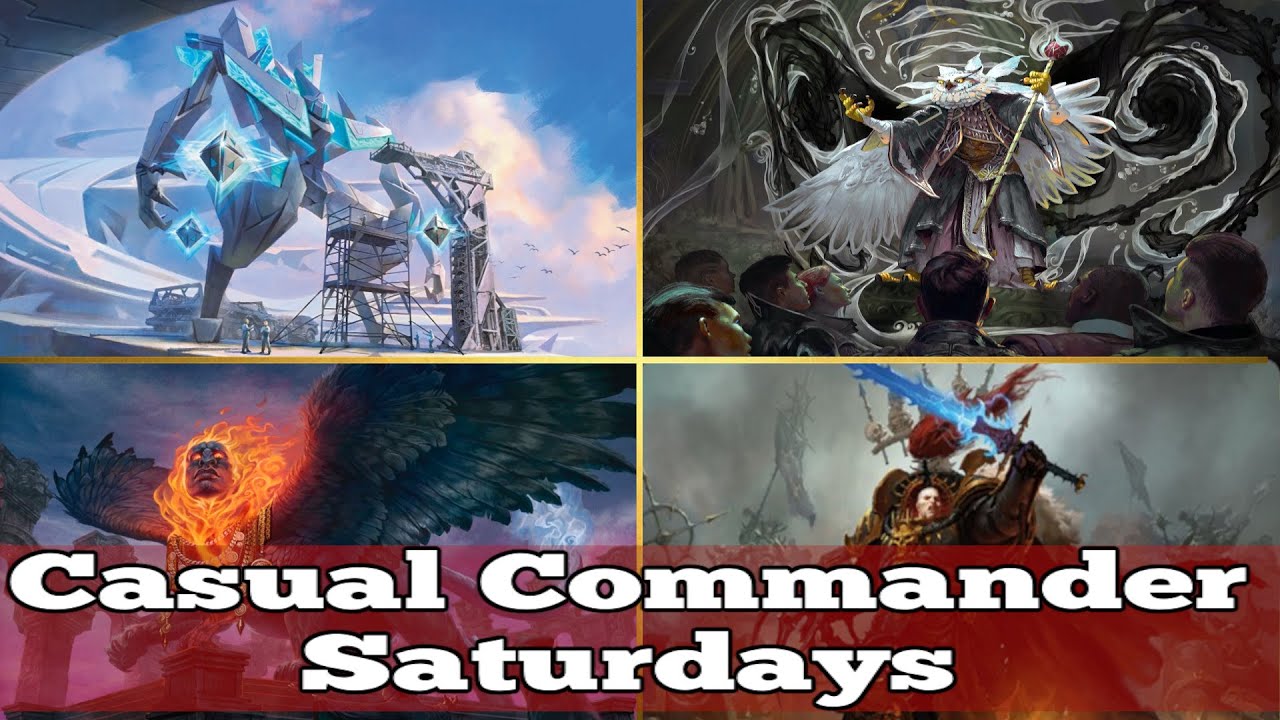 Casual Commander Saturdays | Abaddon vs Shorikai vs Arjun vs Breena