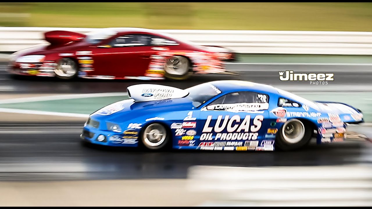 PROSTOCK MATCH RACES~WARREN JOHNSON VS LARRY MORGAN AT 2014 CORDOVA WORLD SERIES OF DRAG RACING