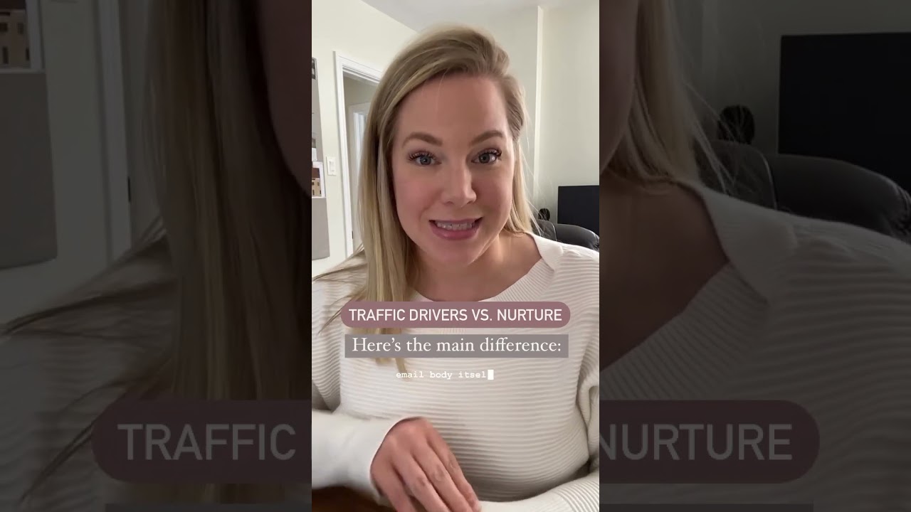 Email Marketing Tips: Nurture Emails vs. Traffic Driving Emails
