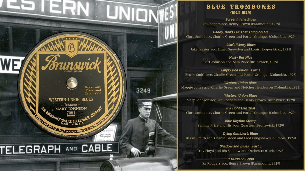 Blue Trombones (1924-1929)