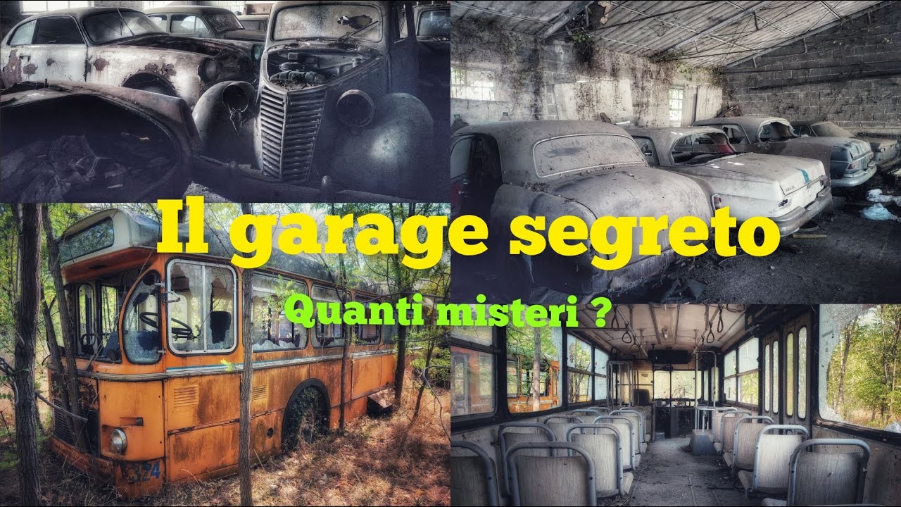 Il Garage Segreto, un deposito di auto storiche URBEX [4K]