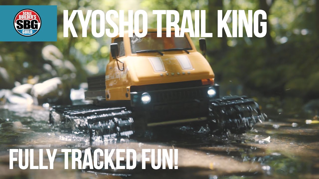 Kyosho Trail King - Tracked Fun on the Trails!