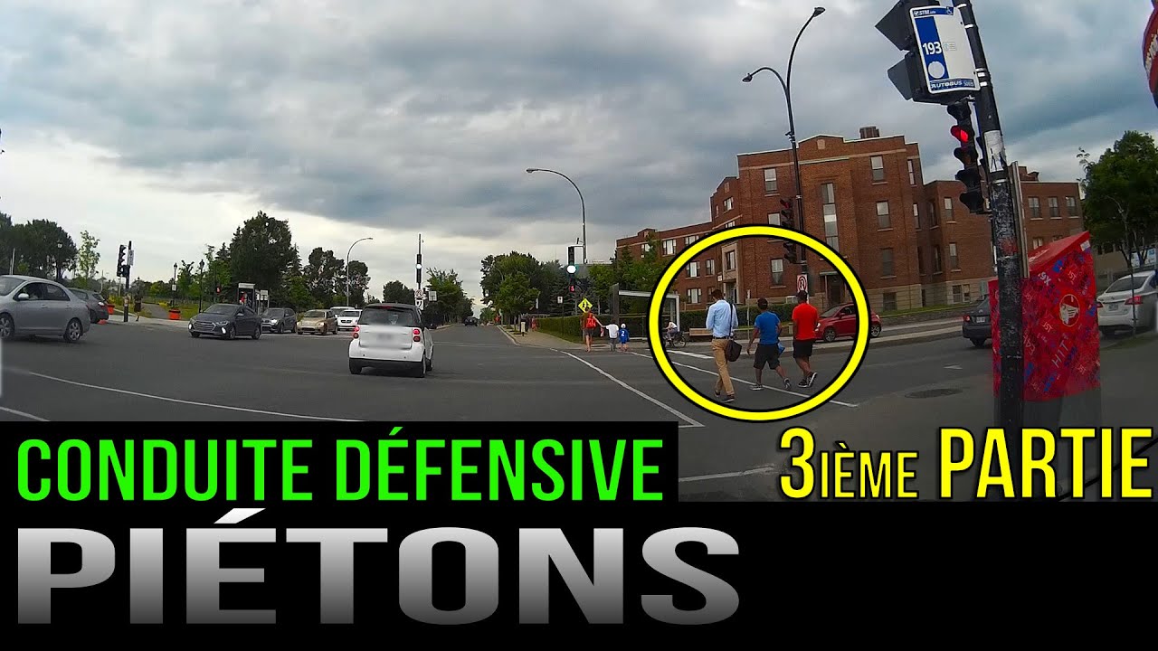 Conduite défensive: piétons – 3ème partie