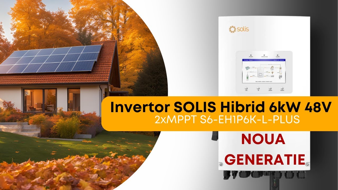 Casa Verde - Invertorul Solis de Nouă Generație – Performanță Maximă pentru Proiectele Tale Solare!