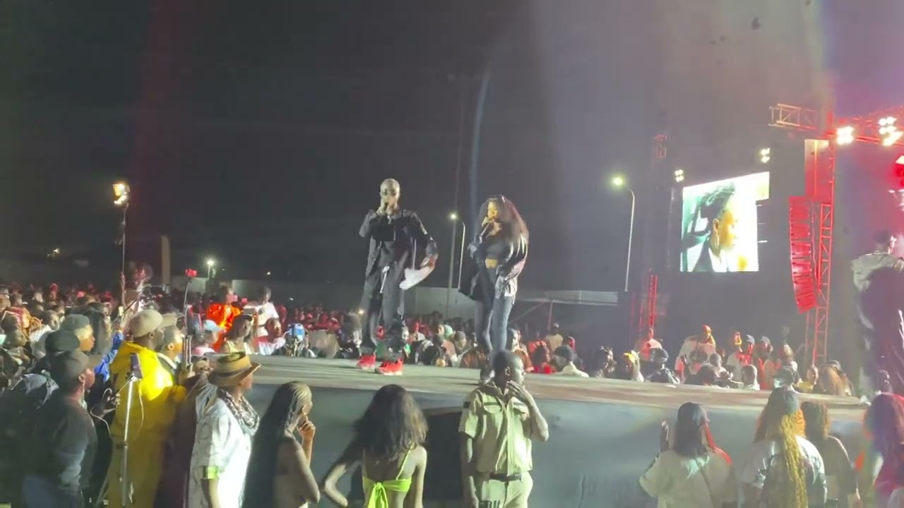 Awa Gambia & Hussain //Dada performance at Louder Album Concert