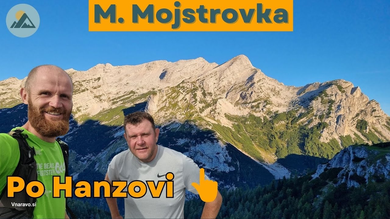 Mala Mojstrovka po zavarovani plezalni poti 2332 metrov nad morje