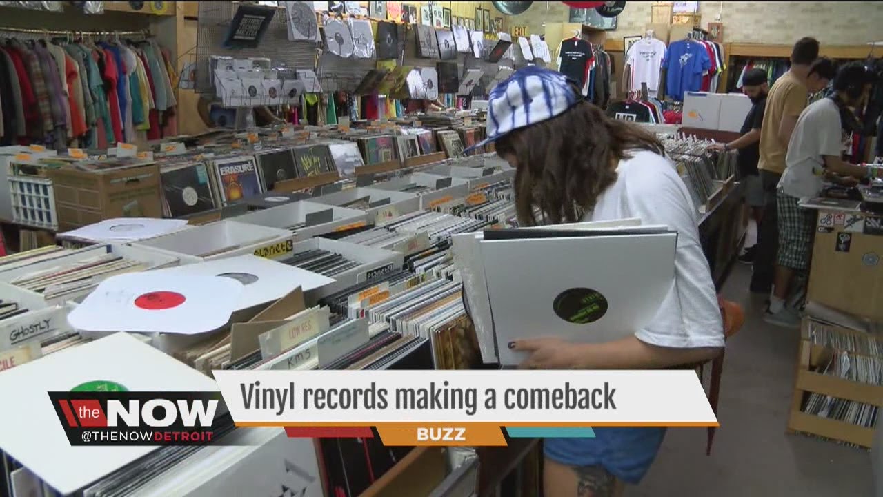 Vinyl records making a comeback