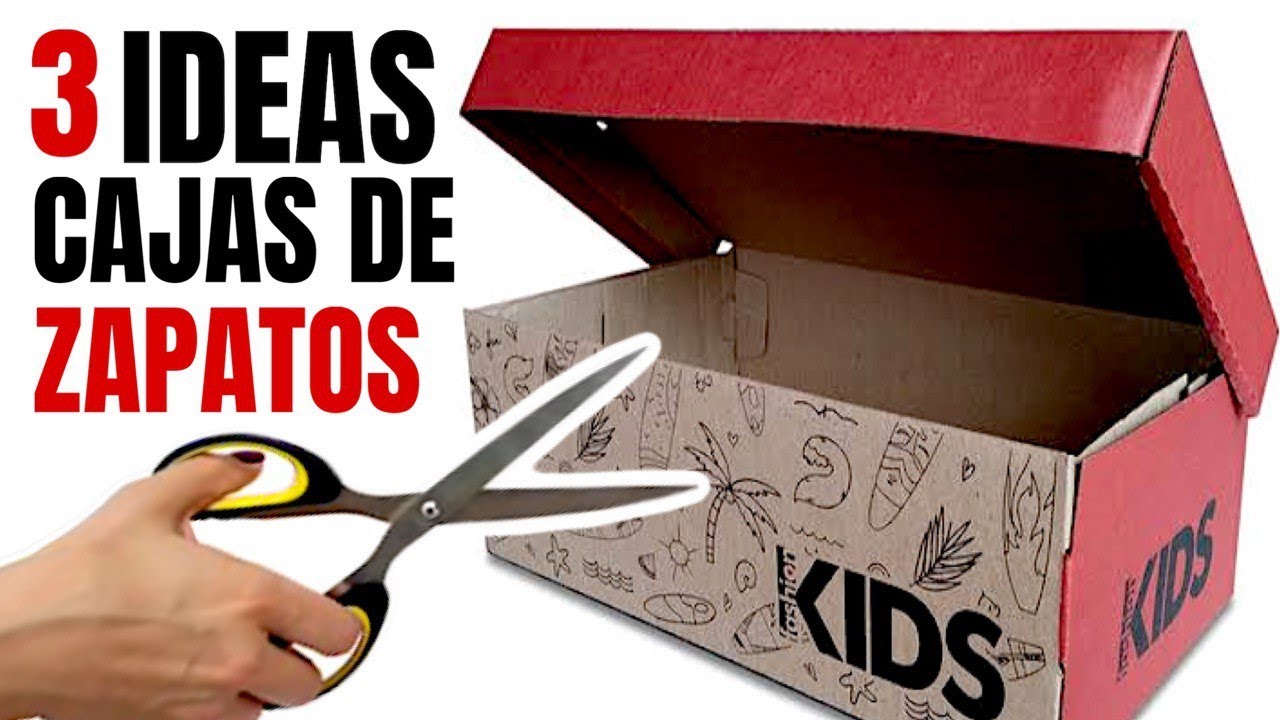3 MANUALIDADES PARA TRANSFORMAR CAJAS DE ZAPATOS | SHOW DE MANUALIDADES