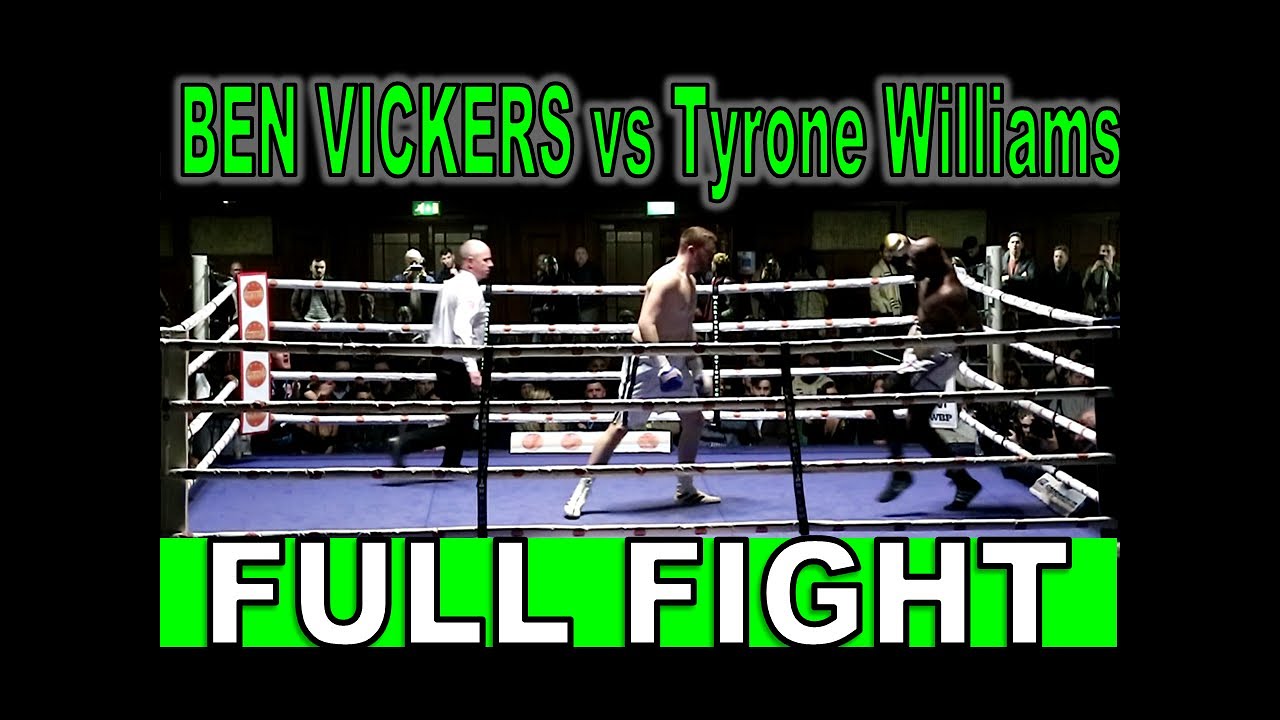 WOW BIG 1st Rnd KO | BEN VICKERS vs Tyrone Williams | FULL FIGHT | York Hall | Priority Promotions