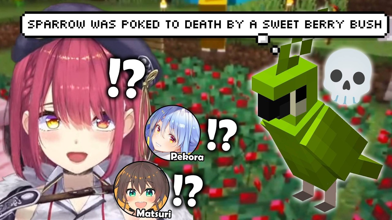 Subaru’s Prank Ended in a Whole Funeral 💀🦜 (Minecraft New World)