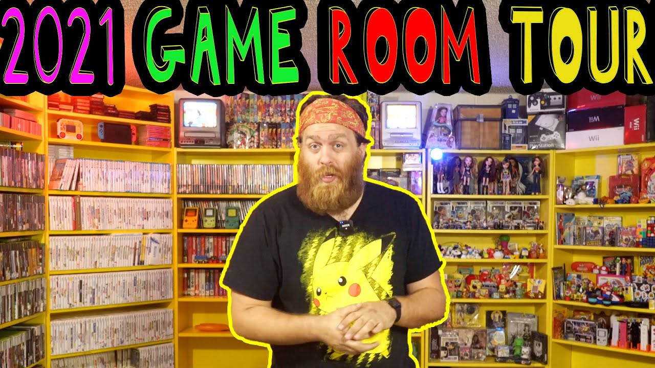 2021 GAME ROOM TOUR!!!!!
