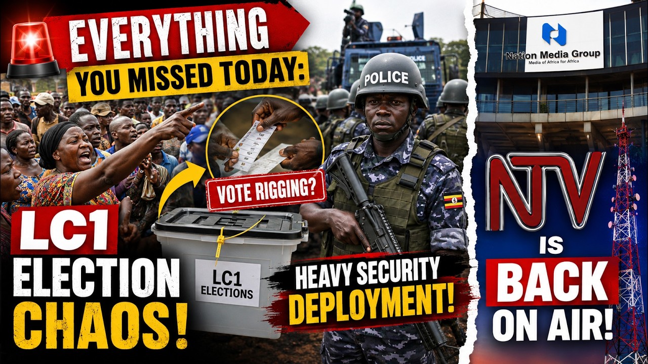 🚨 Everything You Missed Today: LC1 Election Chaos, Vote Rigging, Heavy Deployment & NTV Back on Air