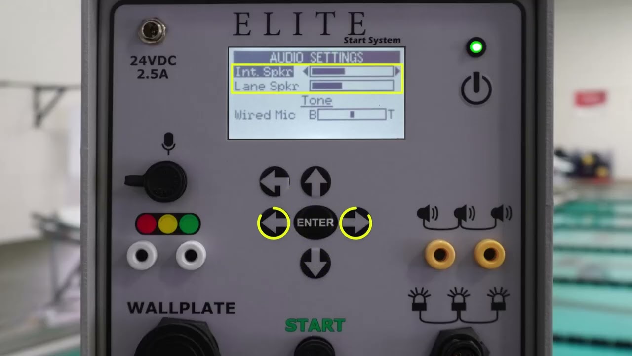 Mastering the Championship Elite Swim Start System | Settings & Options Guide