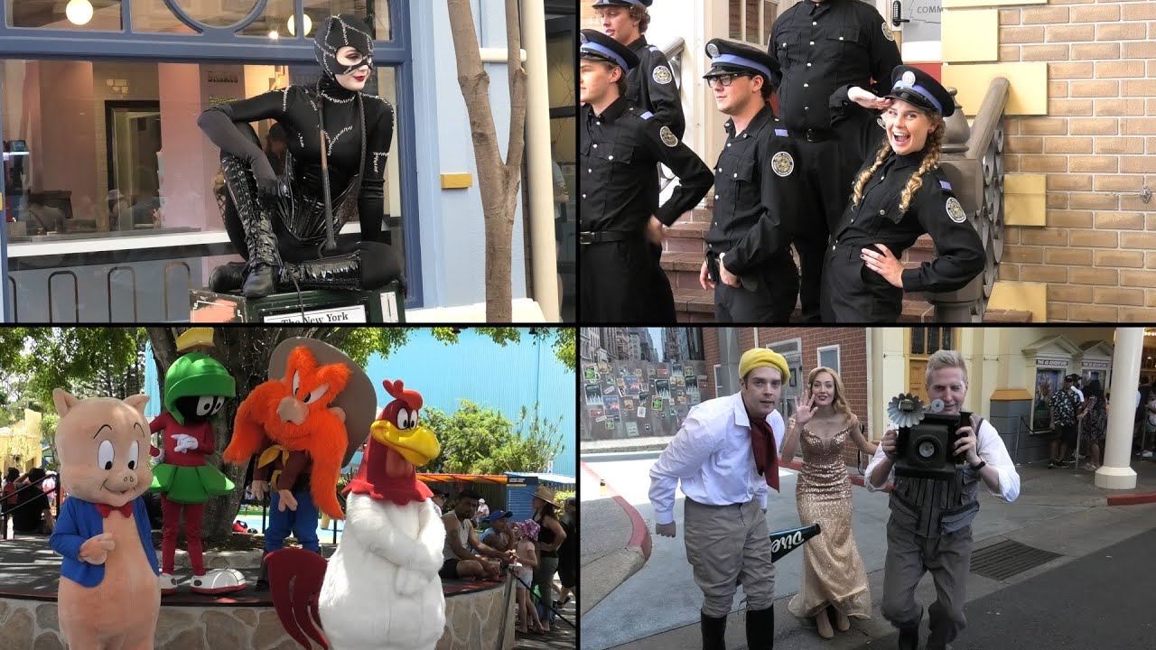 Characters Movie World Gold Coast Hooray for Hollywood