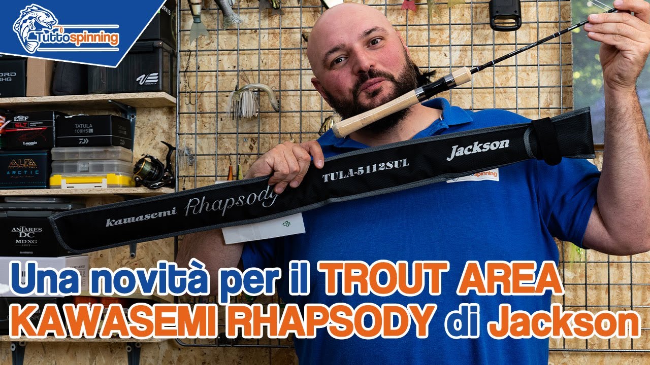 🆕 KAWASEMI RHAPSODY AREA 🛒 Nuove canne da TROUT AREA di JACKSON