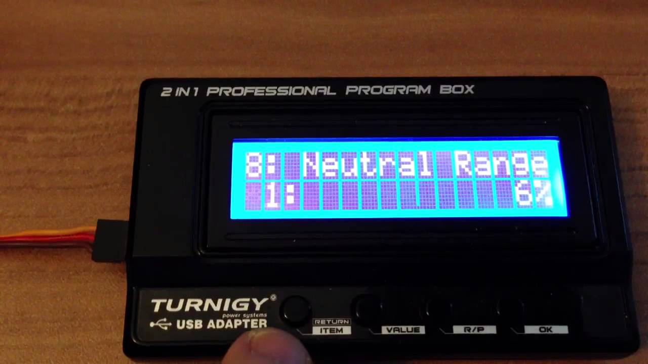 TUROTIAL: How to use Turnigy 2in1 Programming Card / USB Link