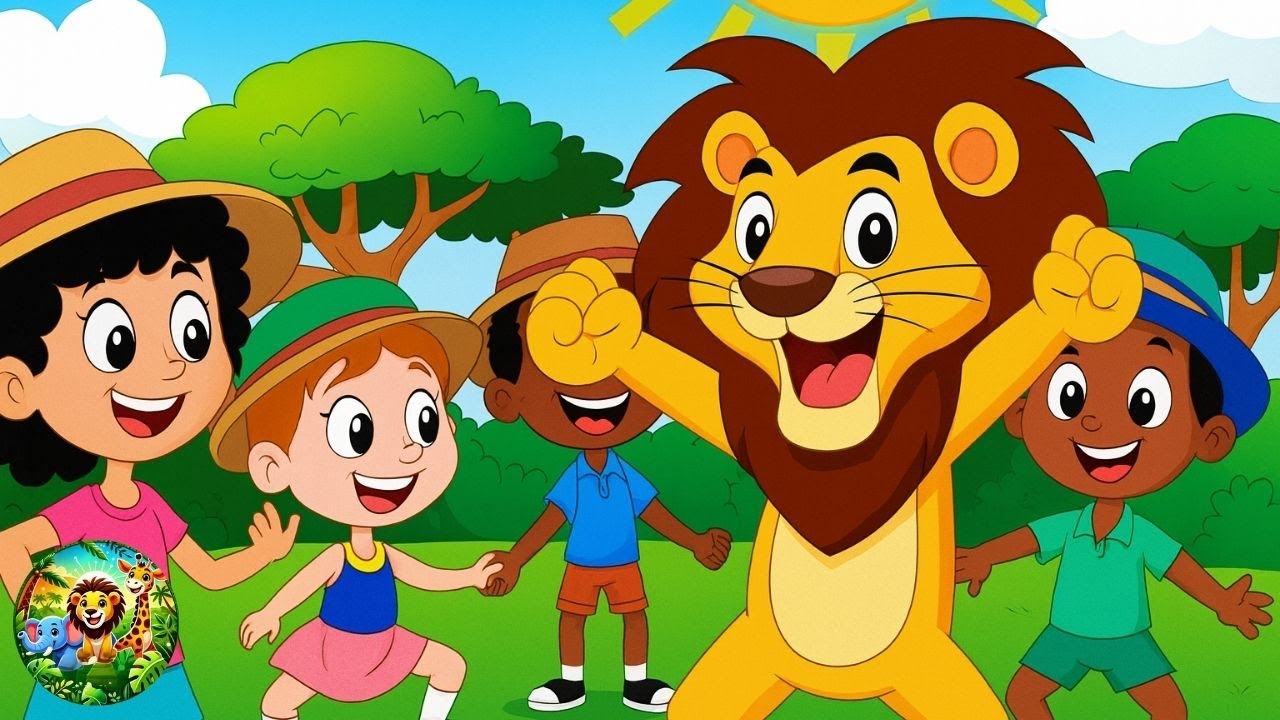 LION&rsquo;S SAFARI BOOGIE PARTY 🦁 - Fun Dance Music for Kids | Safari Family
