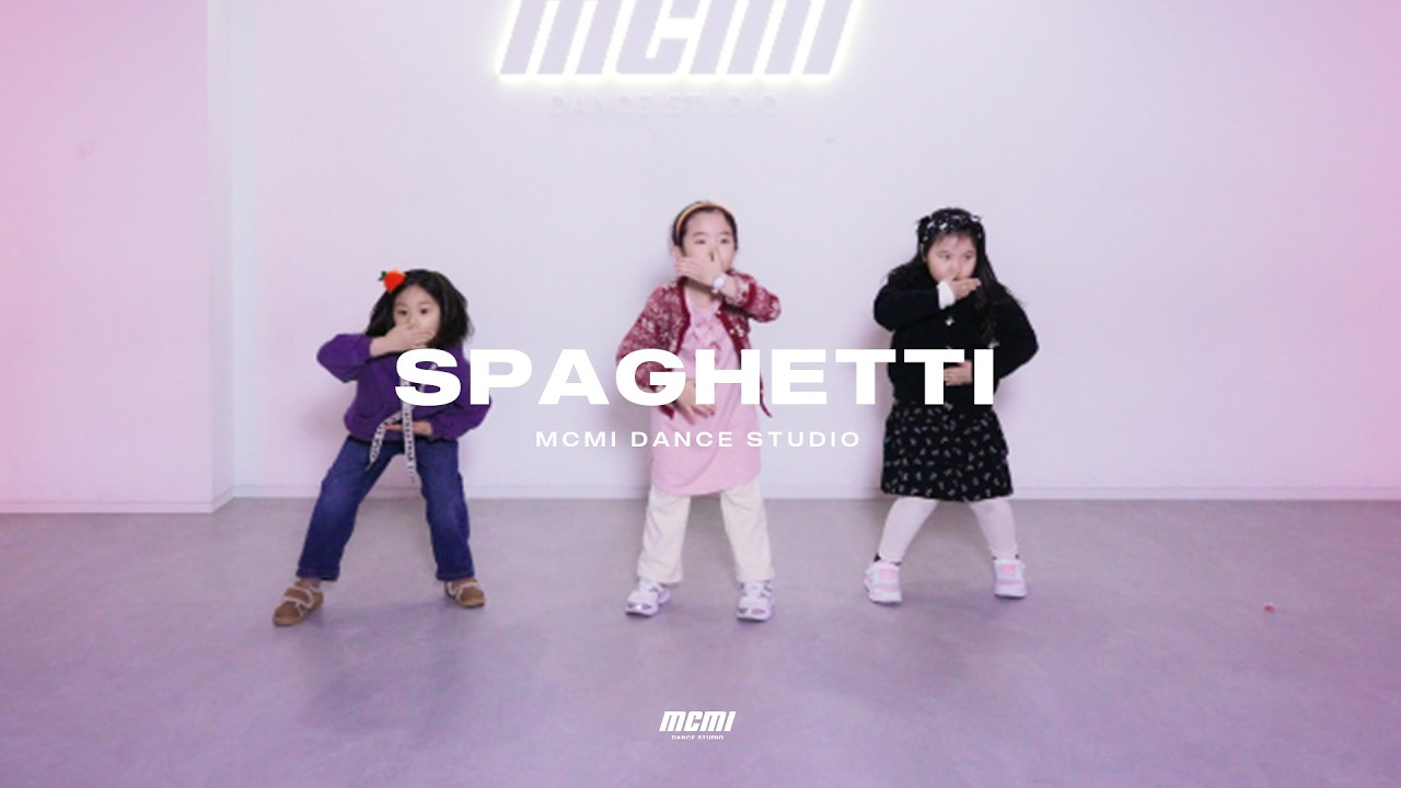 [키즈방송댄스] LE SSERAFIM (르세라핌) 'SPAGHETTI' KIDS KPOP Dance Cover |  분당댄스학원