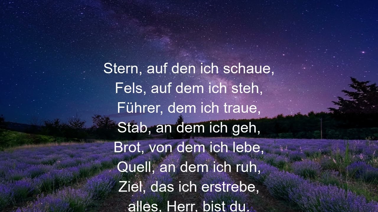EG 407 - Stern, auf den ich schaue