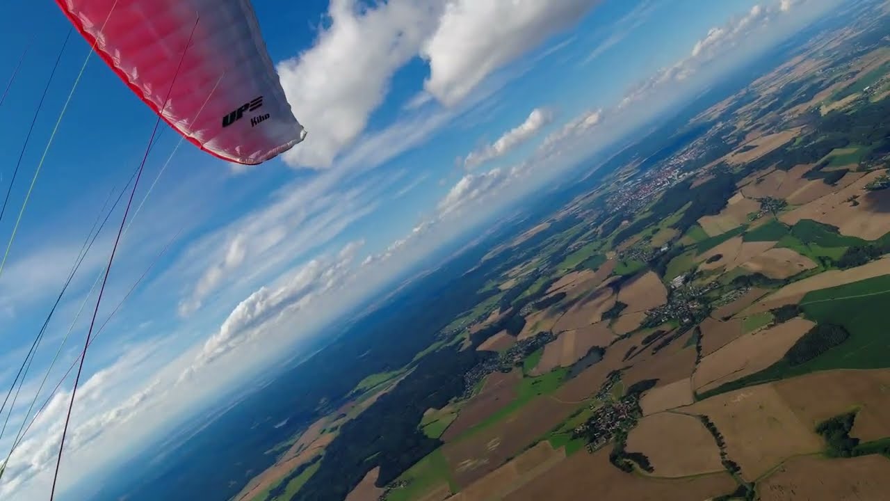 Paragliding Osser/Ostr&yacute; + z&aacute;fuk 110km do ČR