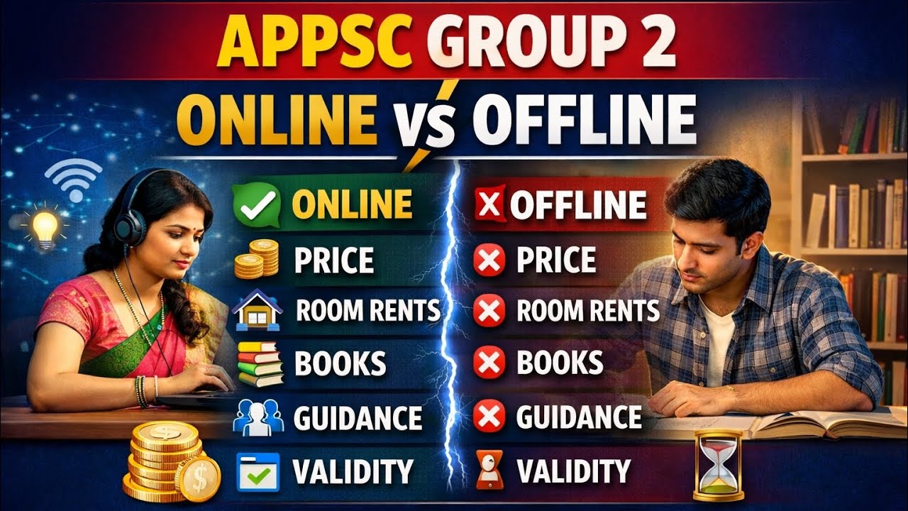 ✅️✅️🎯🎯APPSC GROUP 2 COACHING ONLINE OR OFFLINE (COMPLETE DETAILS)