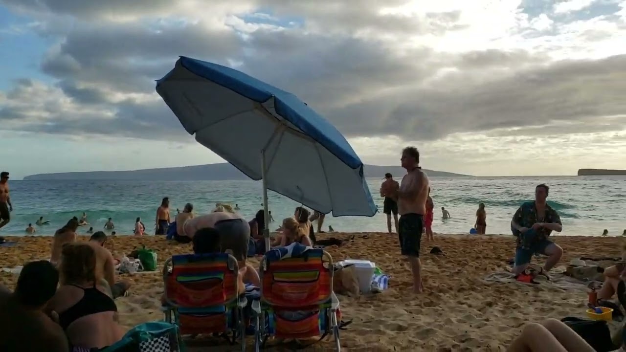 Little Beach Sunday drum circle June 2019, Makena, Maui, Hawaii #mauibeach #maui #littlebeach