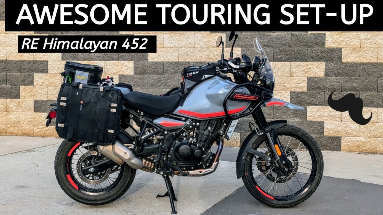 RE Himalayan 450 - Set Up for the Long Ride - Wahoo!