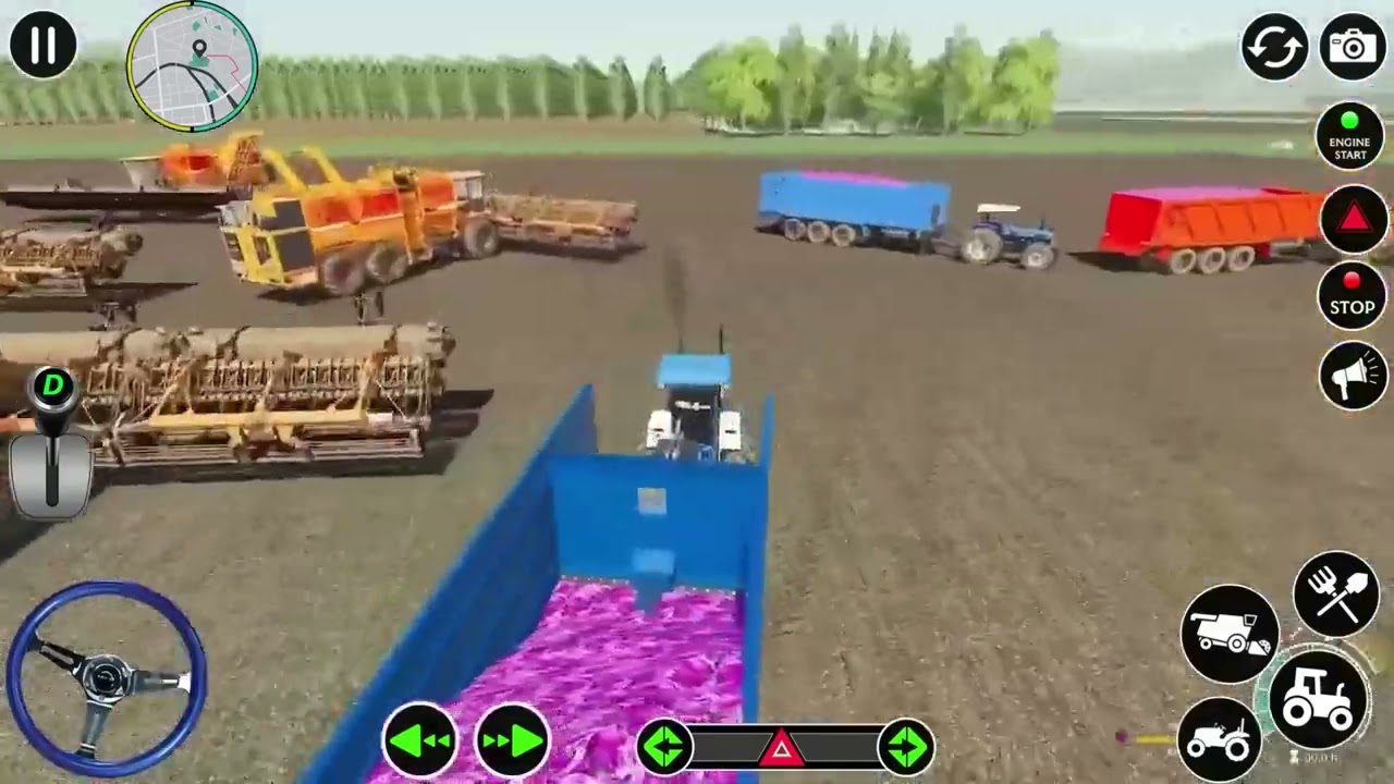Indian Tractor Game Swaraj and HMT #newtractorvideo #fs23 #tractorgame #fsmods #farmingsimulator22