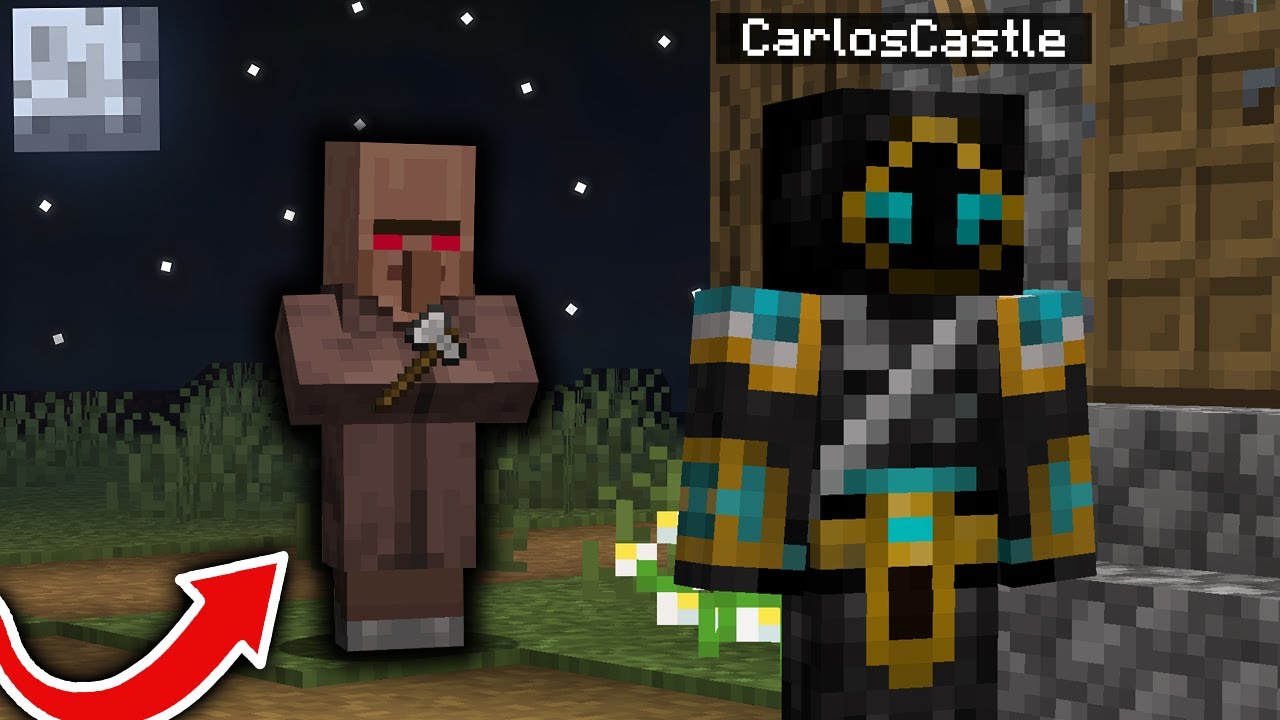 SI ENCUENTRAS a ESTE ALDEANO en tu ALDEA de MINECRAFT CORRE! 😱