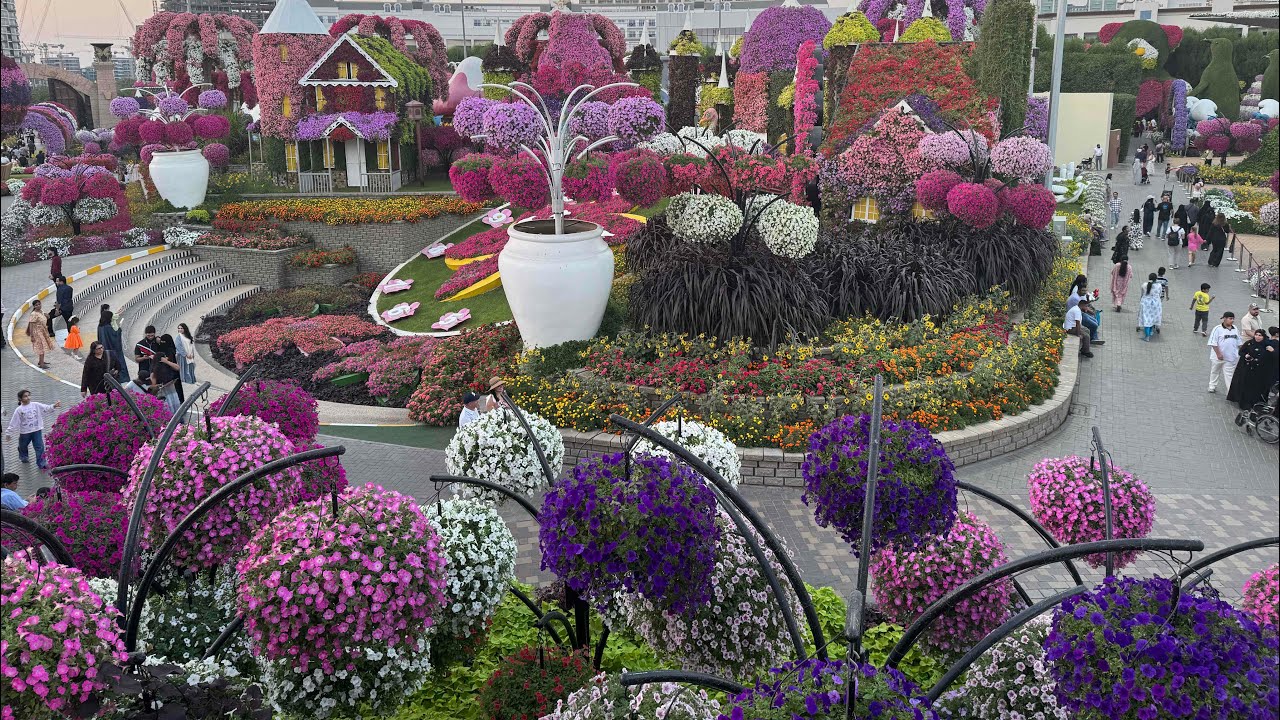 Dubai Miracle Garden 2026🌺| World’s Largest Flower Garden | Flower Sculptures & Instagram Highlights