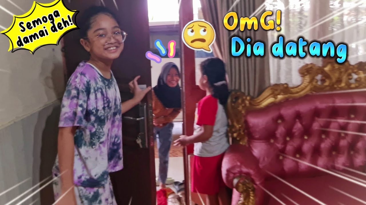 Ada Yang Datang! Semoga Bermain Damai | DIY Kreasi Anak Bermain Imajinasi Bikin Kue | Shafeea Hanum
