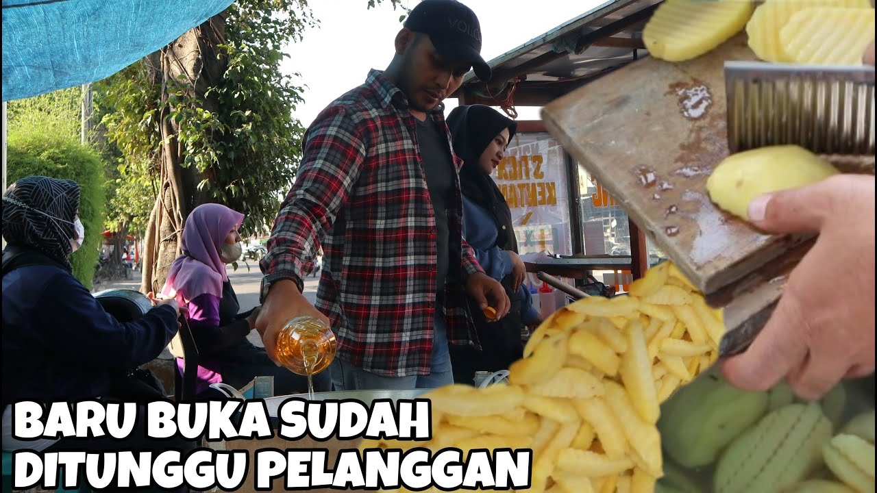 USAHA STICK KENTANG KEKINIAN | BARU BUKA SUDAH DITUNGGU PELANGGAN