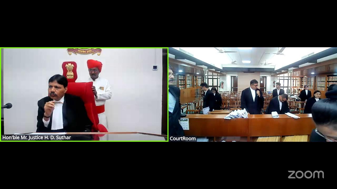 24-08-2026 - COURT OF HON'BLE MR. JUSTICE HASMUKH D. SUTHAR, GUJARAT HIGH COURT