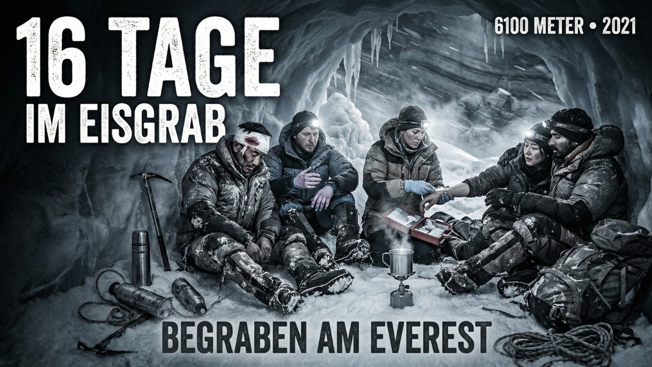 8 BERGSTEIGER IN LAWINE! 5 ÜBERLEBTEN! 16 TAGE OHNE ESSEN!