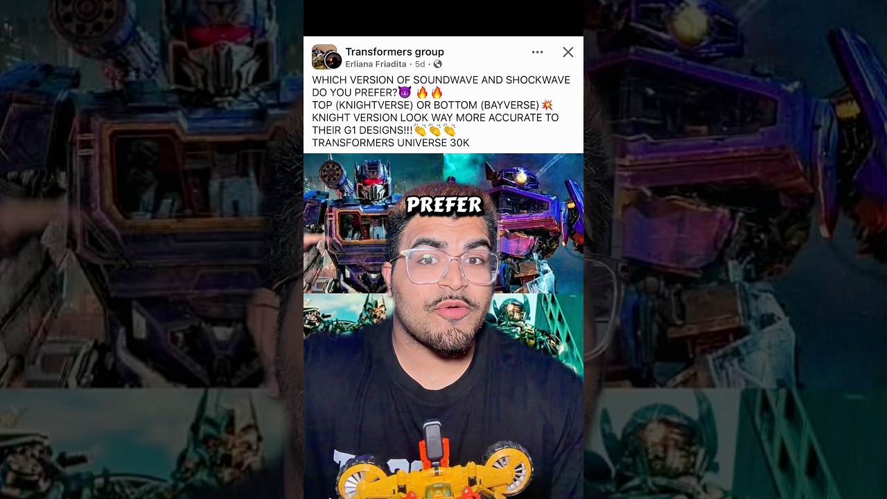 Wolisz KNIGHTVERSE czy BAYVERSE? #transformers #fyp #trendy #szorty