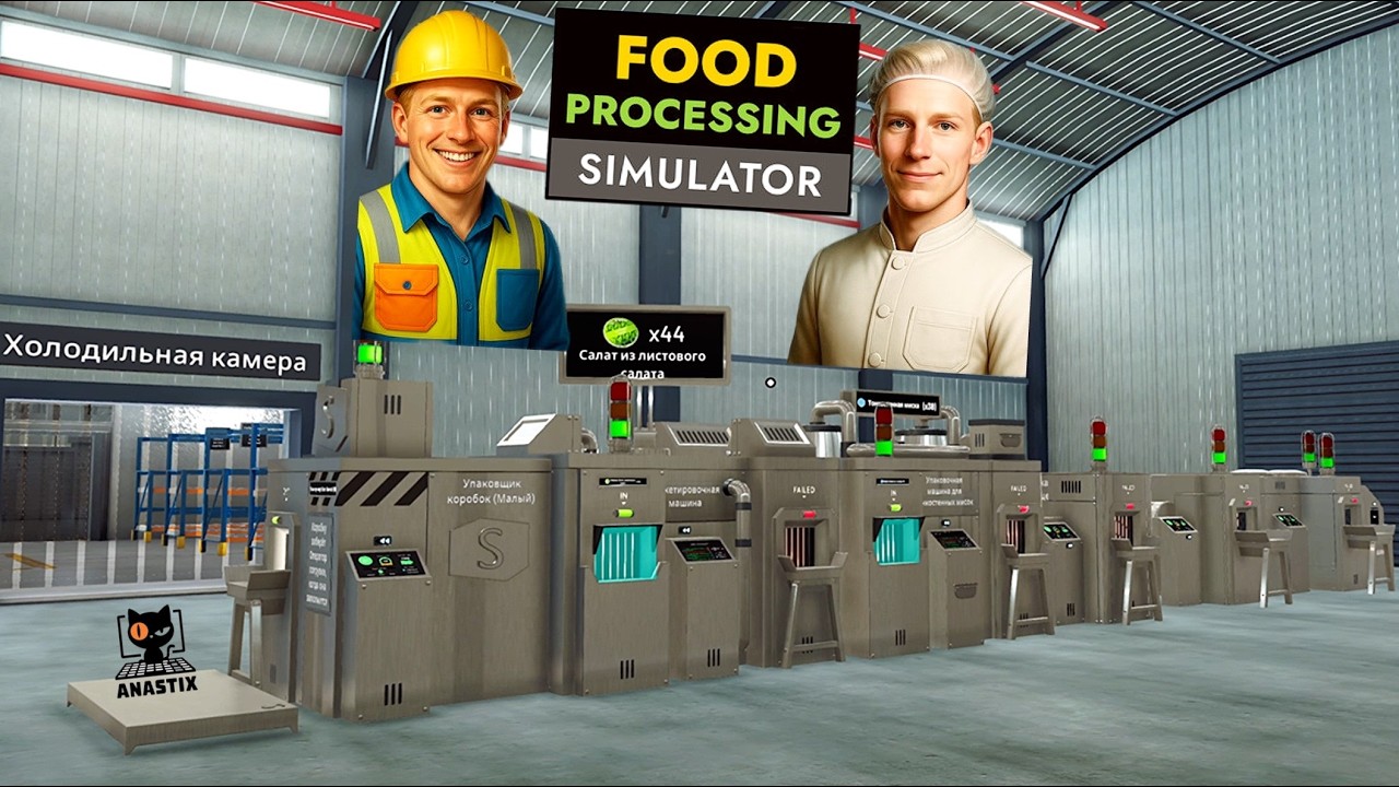 РАБОТАЮ НА ПИЩЕВОМ ПРОИЗВОДСТВЕ - FOOD PROCESSING SIMULATOR: DEMO