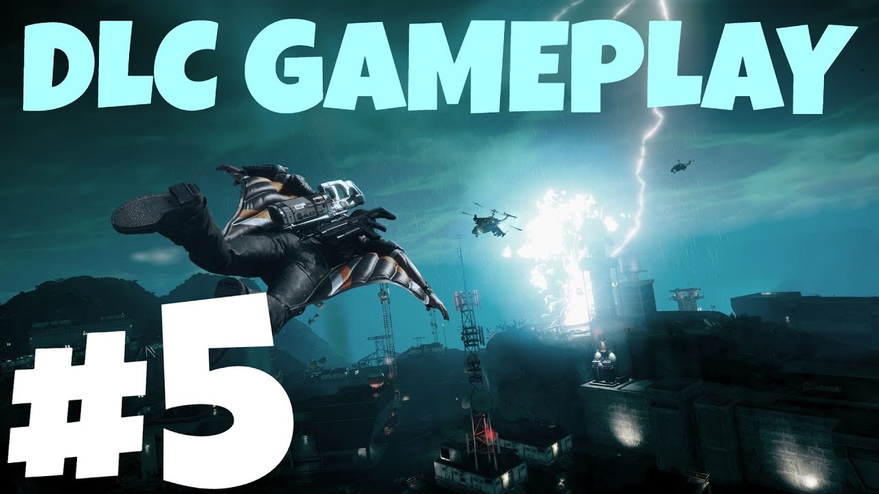 *DLC ROCKET WINGSUIT 'SKYSTRIKER' GAMEPLAY IN JUST CAUSE 4*